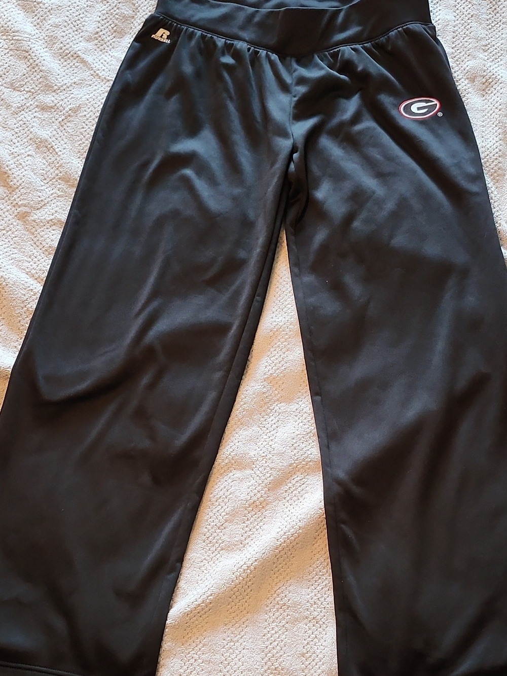 Russell Athletic Black Georgia Bulldogs Men’s Dri-Power Athletic Pants 0188